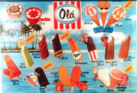 Gelados OLÁ 1980